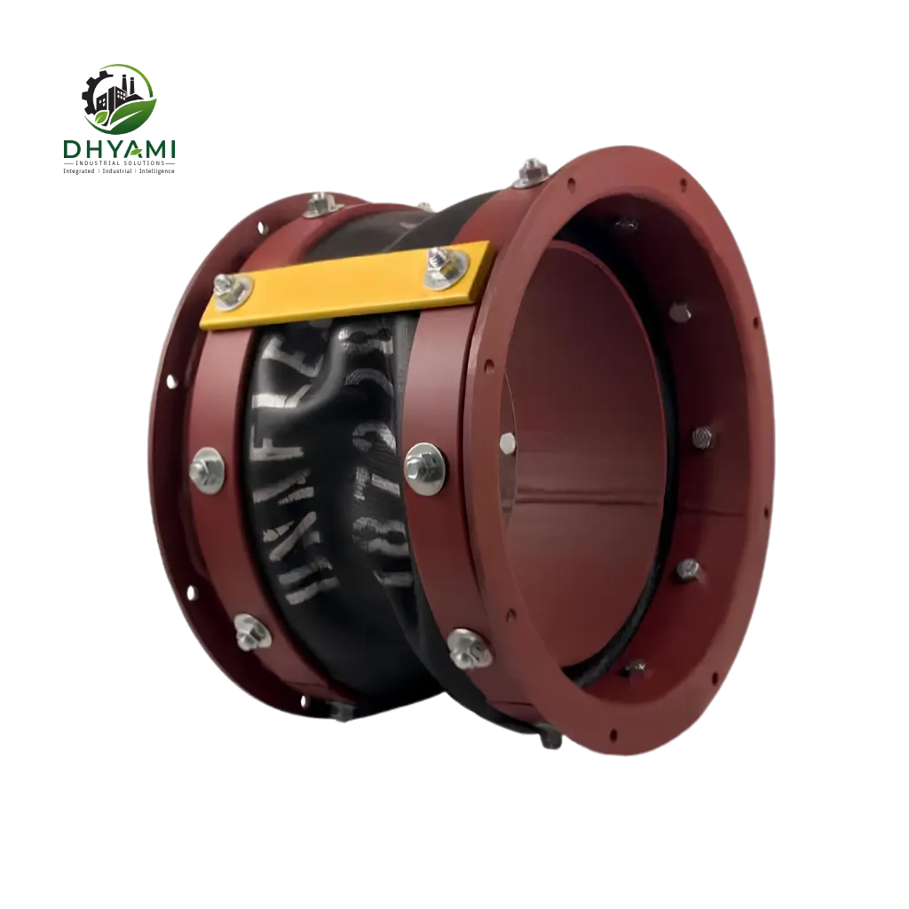 Fabric expansion joint by Dhyami in multi-layer coated fabric used for ducting and flue gas lines at high temperature